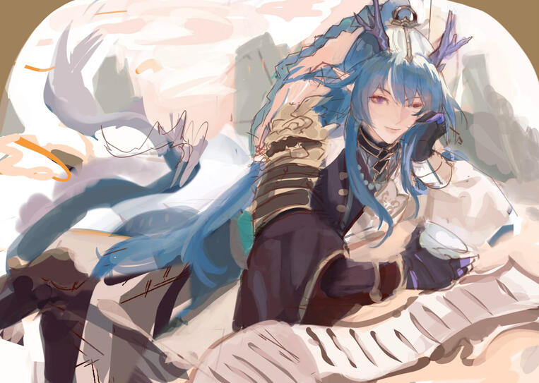 Ling Birthday 2026 - Arknights (Fanart) Ling Birthday 2026 - Arknights (Fanart)